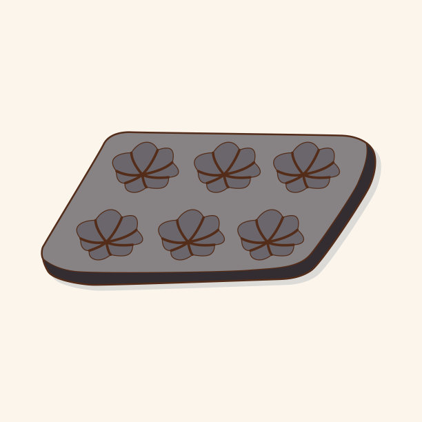 厨具烘焙模块主题元素向量，eps图片下载