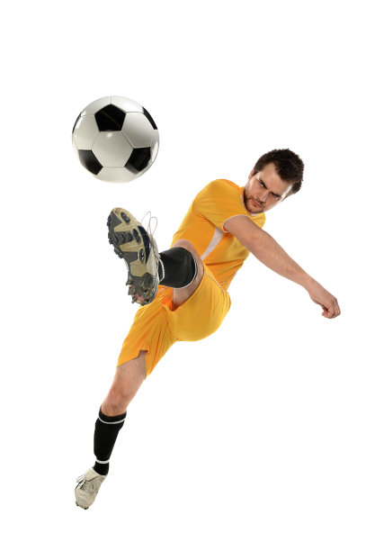 足球运动员的行动图片下载