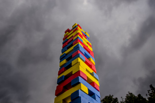 塔的孩子们的玩具积木图片下载