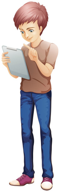 男人使用电子设备图片下载