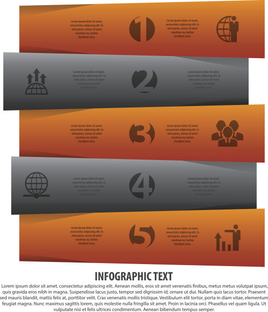 信息图图表表示业务概念矢量图图片下载