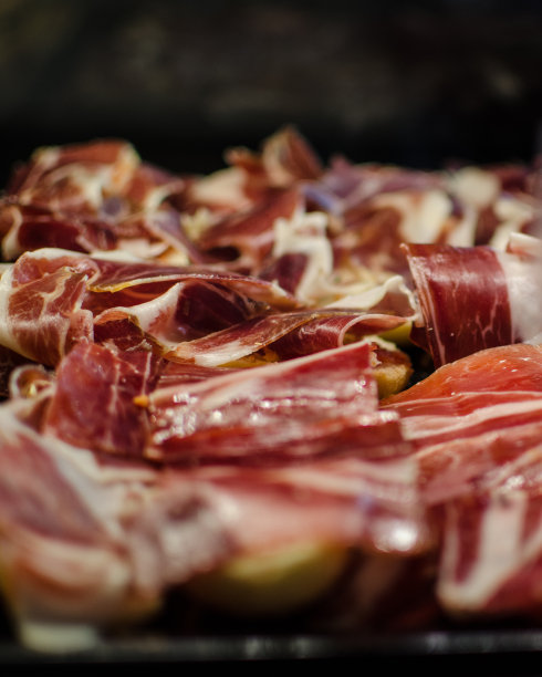 西班牙塞拉诺火腿图片下载
