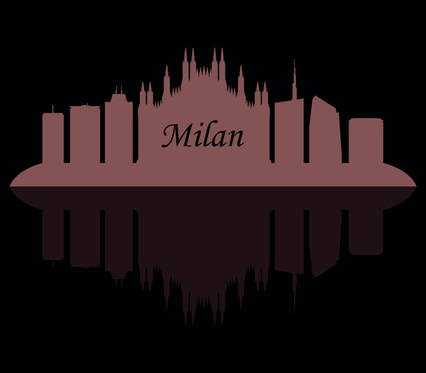 米兰的天际线图片下载