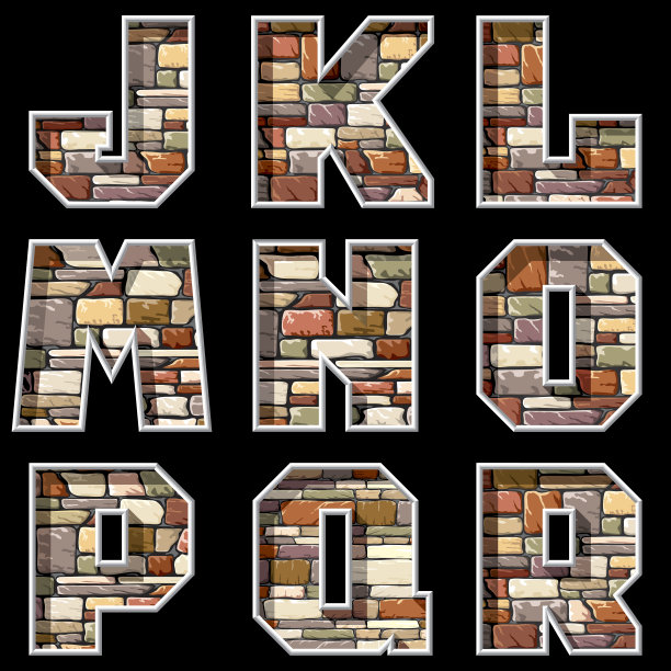 石头符号(二)图片下载