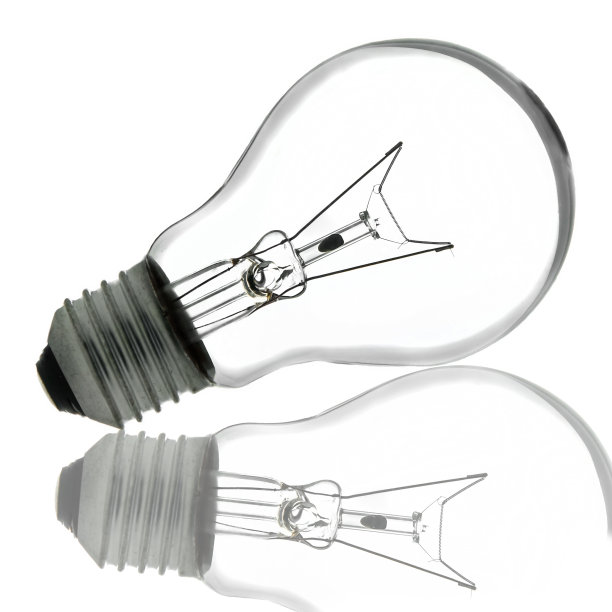 灯泡,孤立图片下载