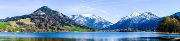 巴伐利亚的Schliersee湖图片下载