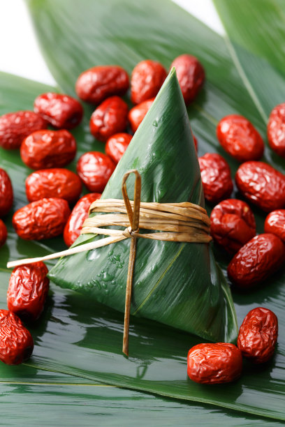 粽子和枣素材图片