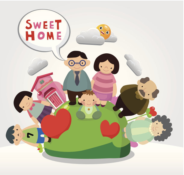 家庭卡图片下载