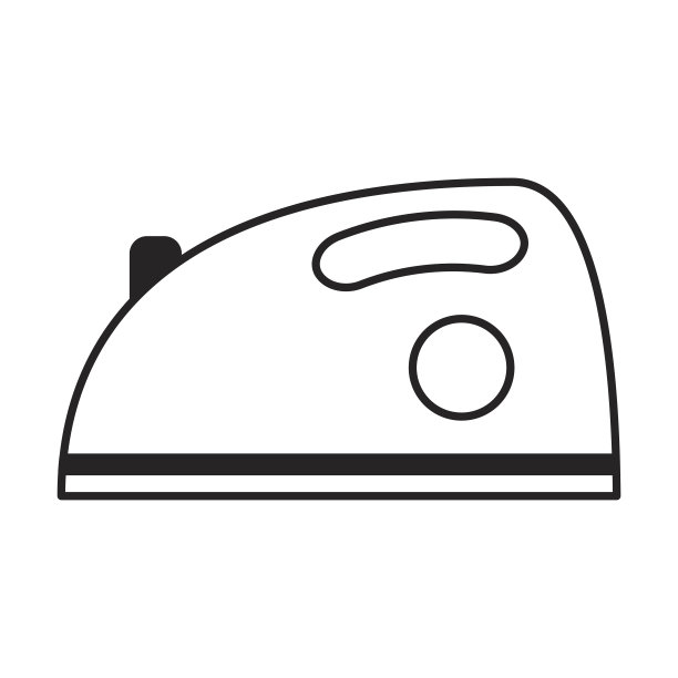 铁制衣服孤立图标图片下载