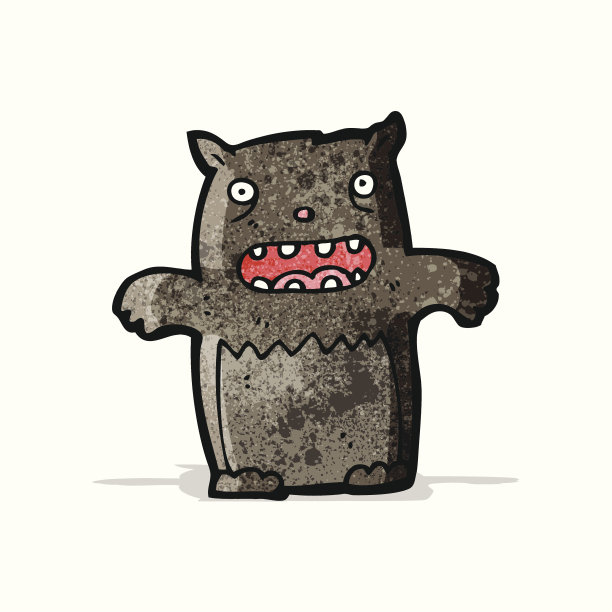 卡通黑猫图片下载