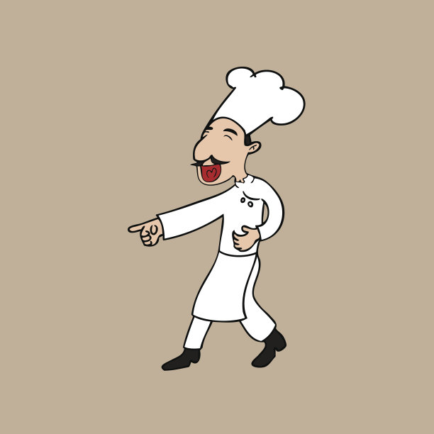 厨师笑图片下载