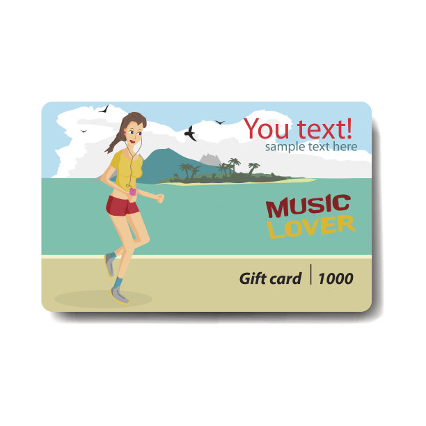 音乐爱好者出售折扣礼品卡图片下载