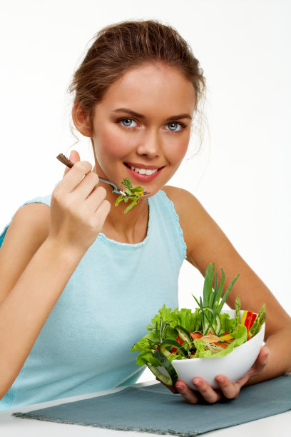 年轻的素食者图片下载