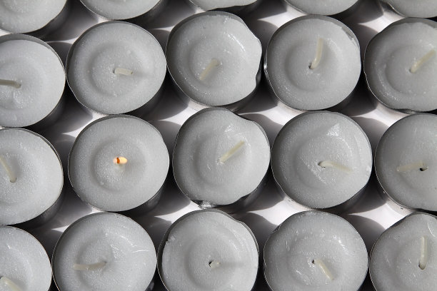 茶点燃蜡烛图片下载