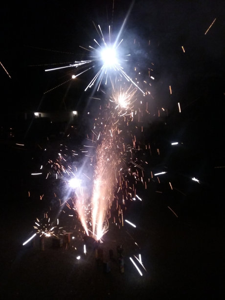 用烟花庆祝美国的生日图片下载