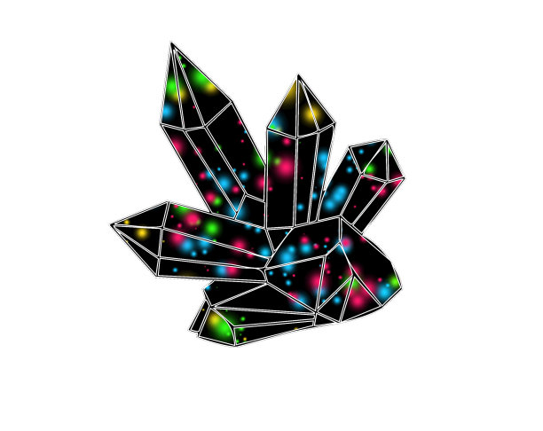 水晶与宇宙衬图片下载