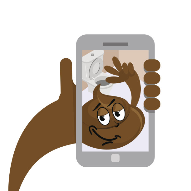 大便有问题。粪Selfies。搞笑的东西能拍出照片图片下载