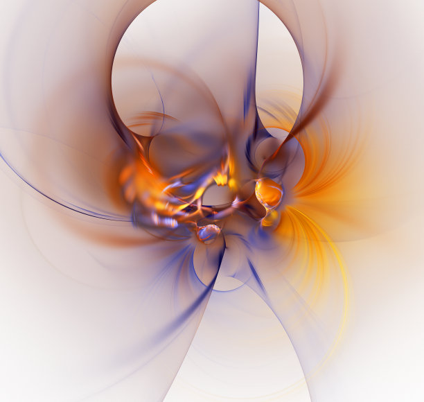 抽象分形背景的创意设计图片下载