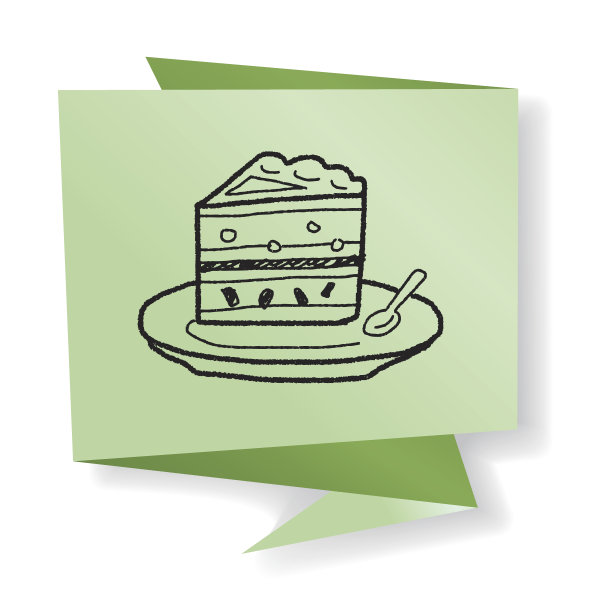 涂鸦蛋糕图片下载