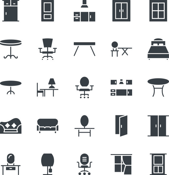 家具酷向量图标3图片下载