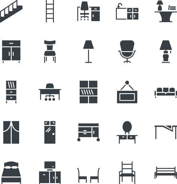 家具酷向量图标4图片下载