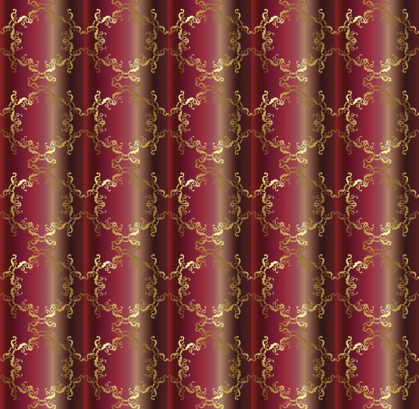 古董丝绸模式图片下载