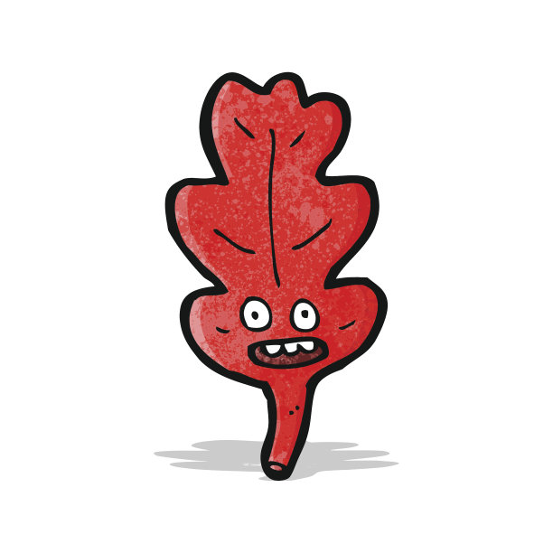 红叶卡通人物图片下载