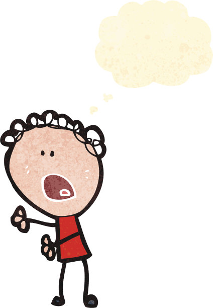 复古卡通抱怨涂鸦人图片下载