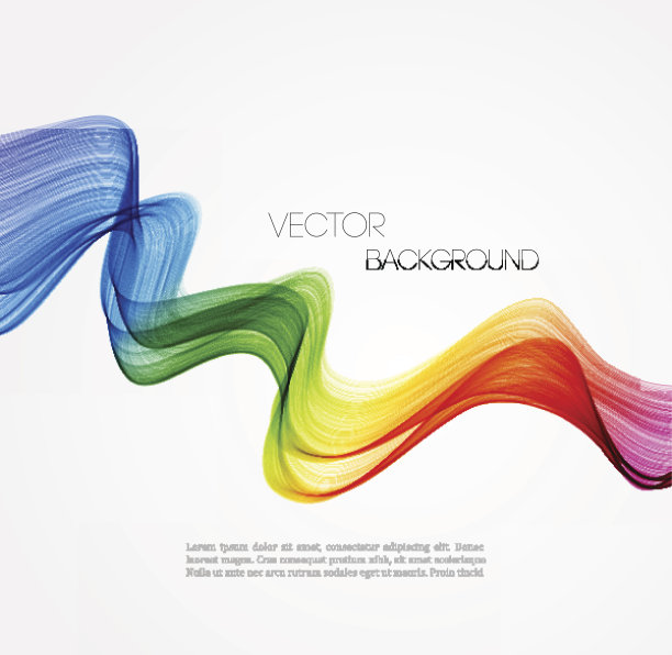 抽象曲线背景线。模板宣传册设计图片下载