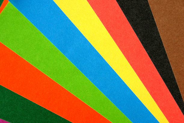 彩虹纸风扇图片下载