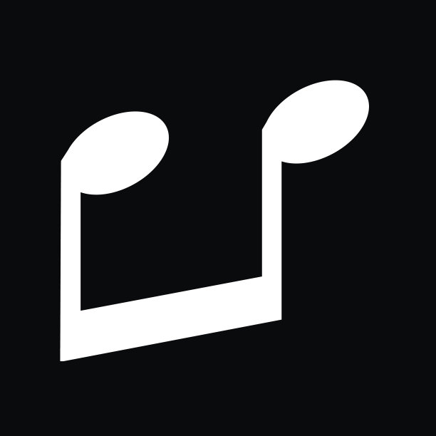 音乐音符图标插图设计图片下载