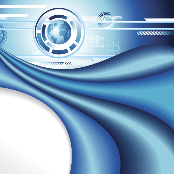 抽象的蓝色背景图片下载