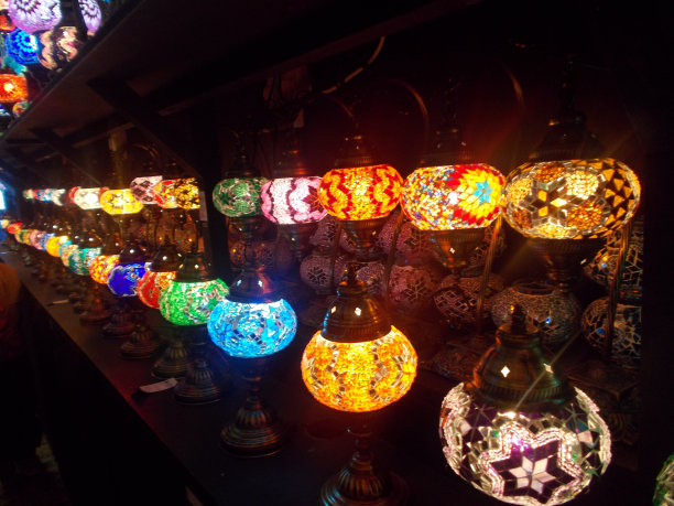 伦敦——卡姆登镇的灯光图片下载