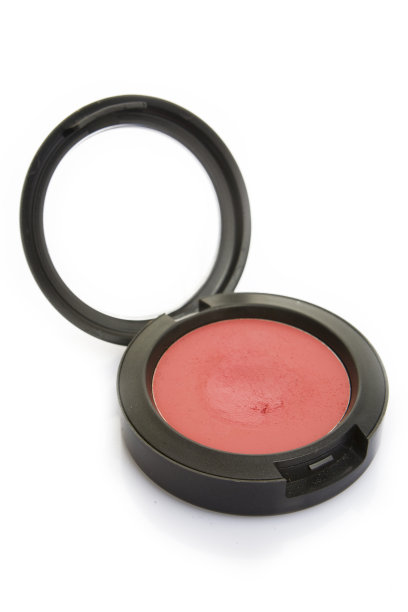 白色背景上的胭脂图片下载