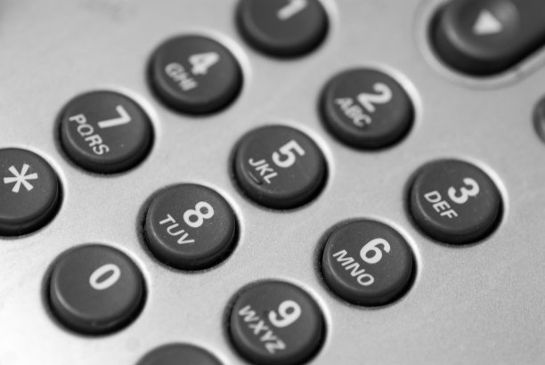 台式电话键盘概念图片下载