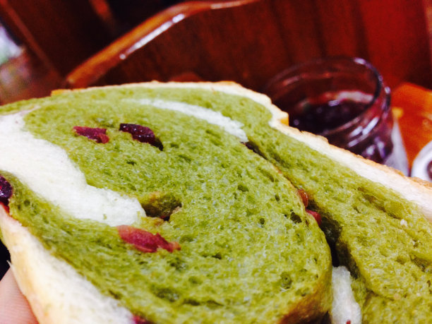 绿茶面包图片下载