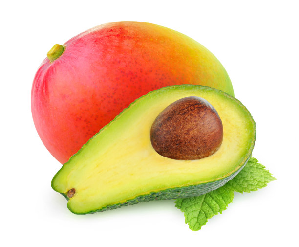 牛油果芒果图片下载