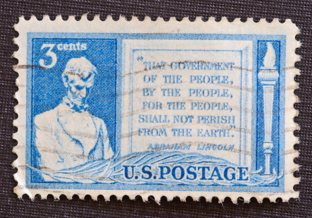 葛底斯堡地址3美分邮票图片下载