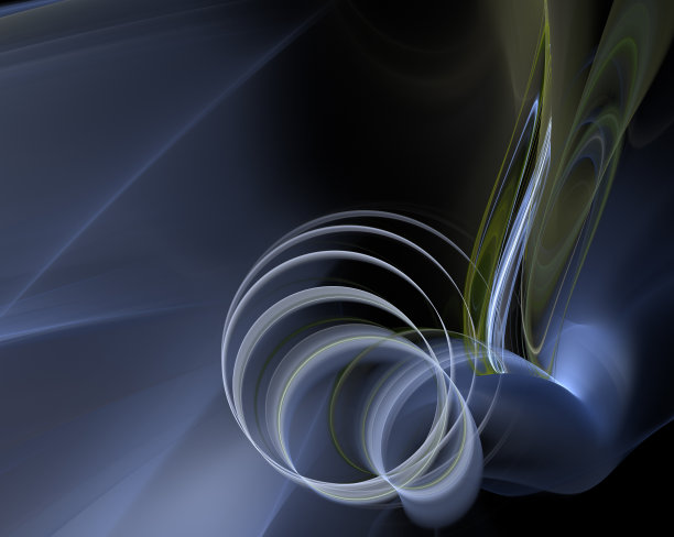 复杂的彩色螺旋卷图片下载