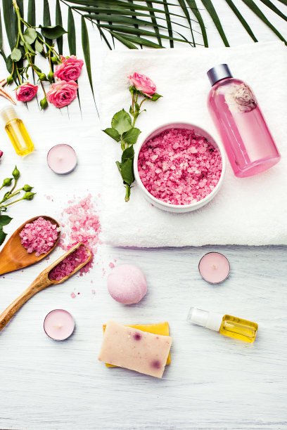 香薰Spa设置，复古风格图片下载