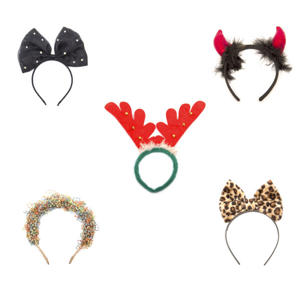 白色背景的发带图片下载