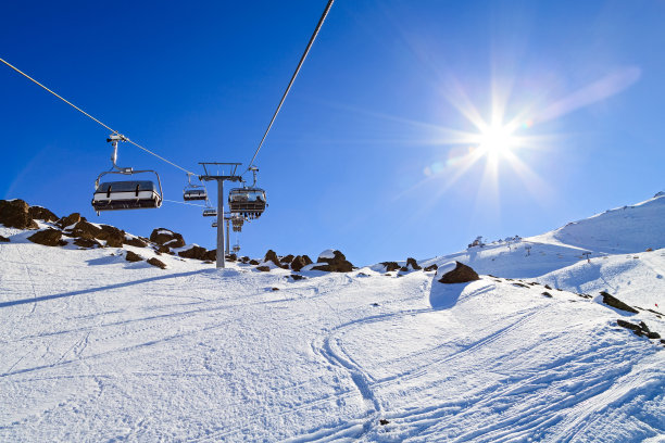 滑雪缆车图片下载