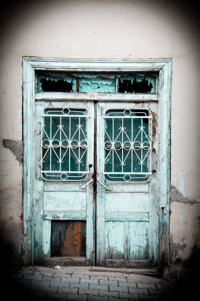 古老的门图片下载
