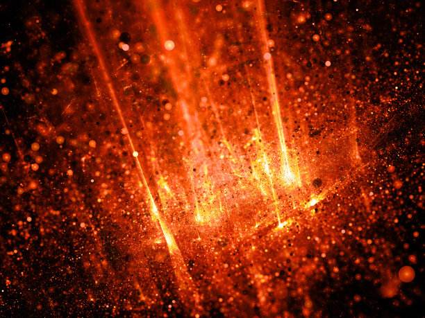 炽热的大数据分形图片下载