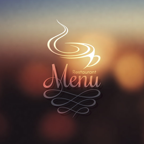 餐厅或咖啡厅菜单设计图片下载
