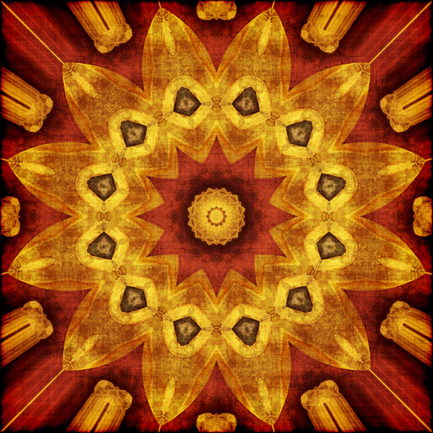 金色东方装饰图片下载