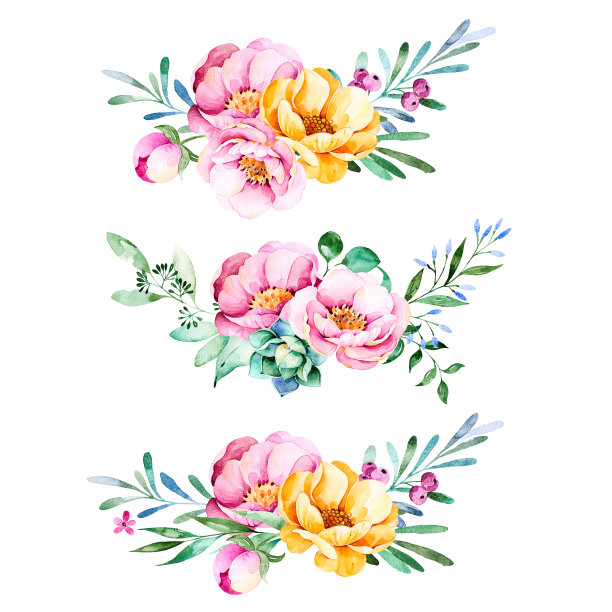 可爱的花束集合图片下载