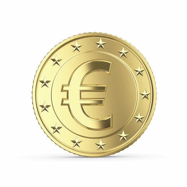 金色欧元图片下载