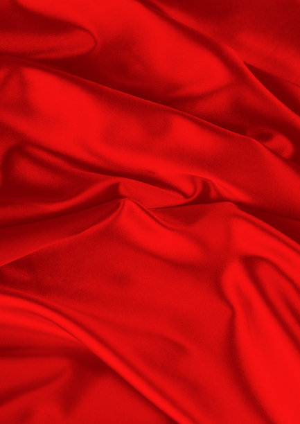 红色丝绸的质地图片下载