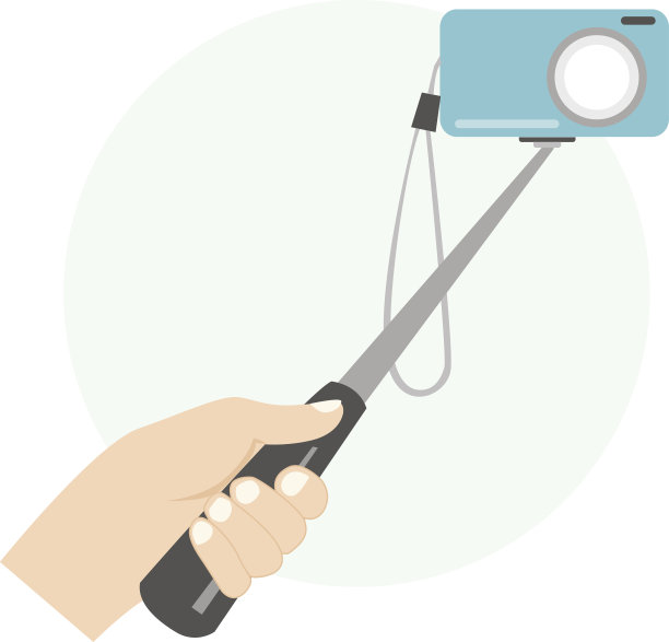 自拍的单脚架图片下载